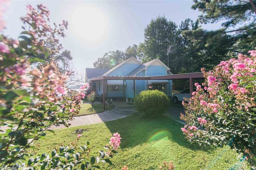 Nice little lake home with a view and fishing that are second to none. Home has an elevated back deck that's covered, a storage shed, and a boat dock. Owner desires to sell fishing boat also.