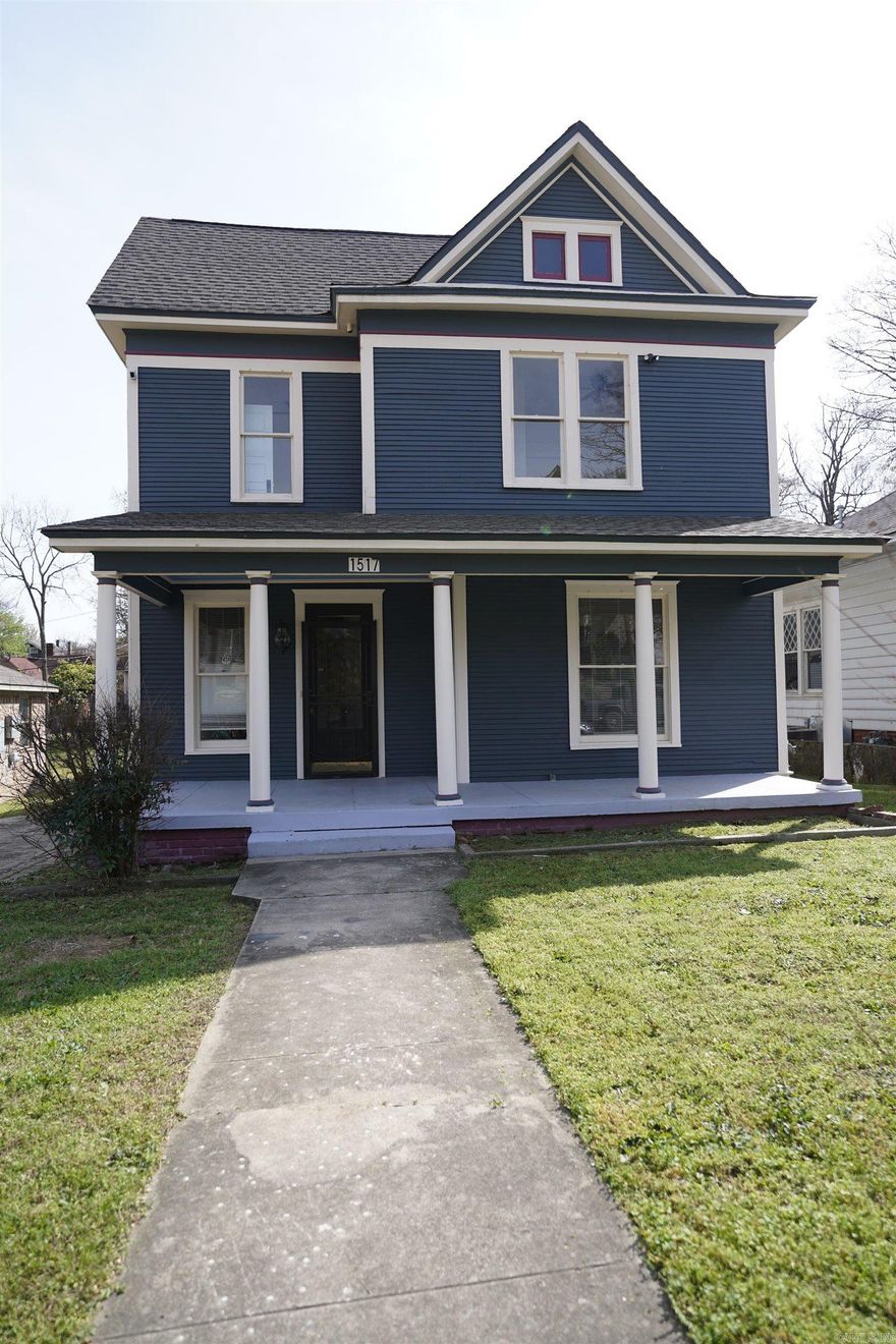 Welcome to this beautifully updated 4-bedroom, 2-bath, two-story home offering the perfect blend of modern upgrades and timeless charm. Featuring original hardwood flooring, tile accents, and a cozy fireplace, this home maintains its character while providing the updates today’s buyers are looking for. The spacious layout includes a formal dining room and a comfortable living area, ideal for both everyday living and entertaining.  Enjoy peace of mind with major updates including a new HVAC system (2025) and roof (2020), along with updated windows that bring in great natural light. The home sits on a crawl space and offers both gas and electric utilities for added efficiency. Step outside to a deck perfect for relaxing or hosting, along with a detached garage for additional storage or parking. With its classic charm, thoughtful updates, and functional layout, this home is a must-see. Don’t miss your opportunity to make it yours.