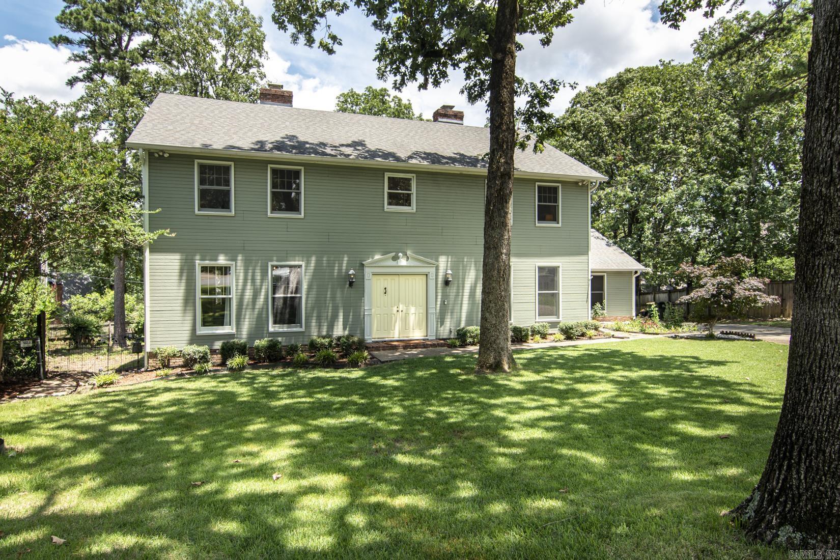 Inviting 2 story family home on quiet cul-de-sac in St. Charles addition sits on large half acre lot. There are 2 living areas on the main level with 2 fireplaces. Light filled Formal dining room opens to totally updated kitchen with quartz countertops, new cabinetry, lighting and appliances. There is a walk-in pantry, too. The kitchen opens to a hearth room with abundant light. There is a large room currently being used as an office but could be used as a game room etc. Also downstairs is another multi purpose room and half bath. Upstairs are 4 bedrooms. Primary suite is over-sized and has a walk-in closet and bath has large tub, double vanities and updated shower. The large deck is perfect for entertaining and overlooks landscaped back yard. Neighborhood swimming pool is nearby. Give me a call to see this great home.