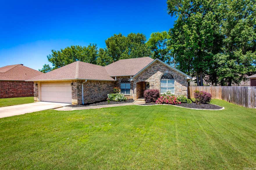 Pride of ownership!  Step into a freshly painted home with new flooring! You will think this is a brand new home!!  New light fixtures, rich black painted cabinetry in kitchen for that modern look!  No finger prints here!!!  HUGE fenced back yard with shade trees to enjoy the summer!  And, yes!  An above ground pool for summer fun!  Don't miss this gem!  Roof replaced in 2020 and the hot water heater in brand new!  So easy to get to freeway, Kroger and of course, Home Depot!  HOME SWEET HOME!    See agent notes.