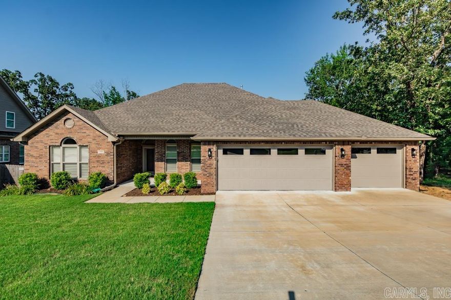 This fabulous one owner home is white glove cleaned! It has a split bedroom plan with a jack and jill bathroom on the guest side. Beautiful hardwood floors in the living room and office area, carpet in the bedrooms and ceramic tile in the wet areas. The home is nestled on close to a half an acre in a quiet cul-de-sac, with a wooden privacy fence that has 3 gates (back and both front sides). The screened in deck is perfect for getting fresh air and enjoying tea time while gazing over the perfectly manicured lawn. See Agent Remarks.