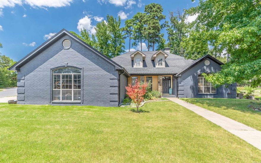 Live on the Golf Course - this one level - with a split floor plan features 4 beds/2 baths on a corner lot with a 3 car side load garage on the 13th hole of the Country Club of Arkansas Golf Course. Updated kitchen with update to date baths. Come see the high ceilings, loads of windows for natural lighting, large spacious bedrooms and a ton of things this home can offer. This home is ready and waiting for you to make your final updates and touch ups.This home does have a newer roof with upgraded shingles and new modern garage doors. SEE AGENT REMARKS!!