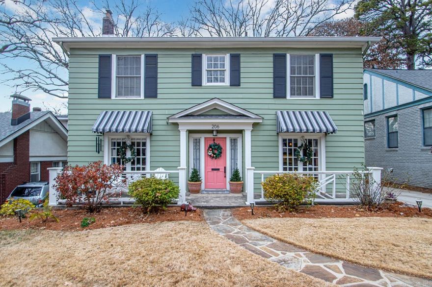 Newly relisted home due to contingency falling through! Their loss is your gain! Welcome to this beautiful Hillcrest home with tons of updates yet all the original character and charm! Upon entering, you instantly notice the grand staircase, the bright and airy living room, the kitchen, beautifully updated with stunning cabinetry and stainless-steel appliances and amazing dining space, an extension of the kitchen that is spacious with tons of natural light from the gorgeous windows to the lovely french doors! The living space is large with a beautiful fireplace and leads to a stunning sunroom overlooking the picturesque back yard! Upstairs hosts 2 guest bedrooms, a hall bath and a cozy master bedroom with private bathroom and walk in shower! Off the master is another private sunroom overlooking the gorgeous back yard. The back yard is an entertainer's dream with a layered flagstone patio still plenty of green space for the kids or dogs! New 17x26 covered carport with enclosed 8x17 storage space at back. Don't miss your opportunity to own a piece of historical charm in this lovely Hillcrest home! Seller offering many upgrades with acceptable offer! Contact list agent for details!