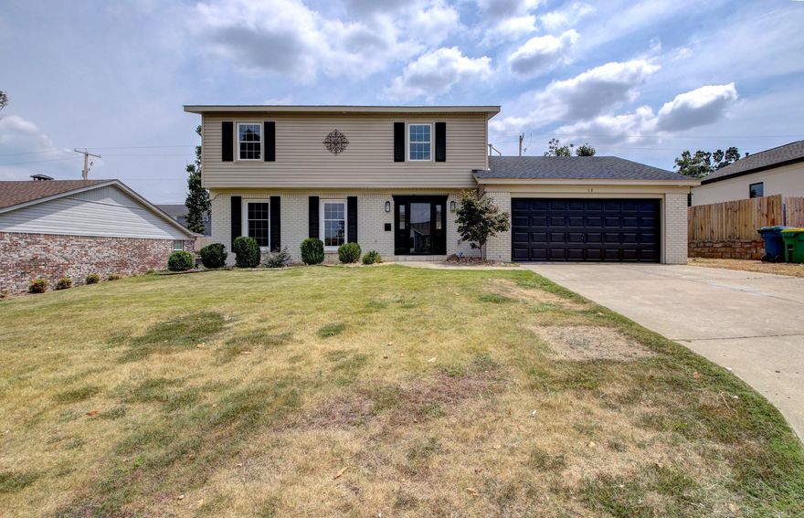 Completely Remodeled Home in the Sturbridge Addition of WLR! New roof, new vinyl siding, new LVT flooring, new carpet upstairs, new SS kitchen appliances, new granite counter tops, new light fixtures, new plumbing fixtures and so much more! This meticulously remodeled home is ready for its next owners! At the front is the den that connects smoothly to a formal dining room (that doubles as an office) and steps into your kitchen. Your large custom kitchen has a custom built-in pantry, tons of counter-space, & an L shaped bar that looks out to a 2nd dining space and the great room. Your great room has high vaulted ceilings and a brick hearth fireplace. Convenient guest bath on main level. Your main floor is full of functional living space. Now step upstairs to 3 guest bedrooms that share a recently-remodeled guest bath with double vanity. Your primary suite is tucked at the end of the hallway, has great closet space, & a recently-remodeled bath w/ custom shower. Out back is newly fenced and features porcelain tile patio and separate gazebo!  Gazebo sitting space is ready for all your fire pit evenings. Come see this beautiful home on Coachlight Drive!