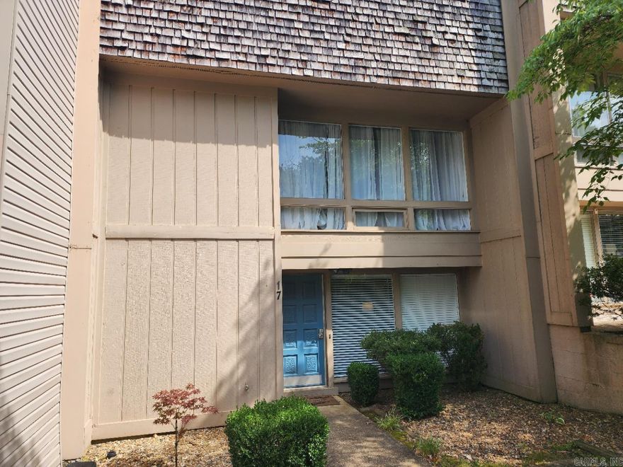 FANTASTIC OPPORTUNITY FOR HOME BUYER OR INVESTOR. Absolutely darling and completely furnished unit for first home, second home or as a turn-key investment with a great rental history.  Located in Castellon Courts, one of the most convenient and beautiful areas of the Village. Walk out your front door to views of Lake Desoto. Take a short walk to the Gazebo lakeside and relax, this is paradise. Immaculate two bedroom townhome, 1/2 bath on first floor with jack and jill bath on 2nd floor. Living room has a wonderful queen sleeper sofa. Fully furnished with a kitchen with all the appliances you need to include toaster, microwave, air fryer, percolator, blender, crockpot, and a toaster oven. Relax on the large outdoor patio and fire up the deluxe gas grill for an amazing meal. Brand new mattresses on both beds with top quality linens ensure a peaceful and relaxing nights sleep! Just minutes from historical downtown Hot Springs, hiking trails, and so much more. Total POA and THA assessments $206.00/month.  One-time buy in fee of $1500 for new Village members.  SEE AGENT REMARKS