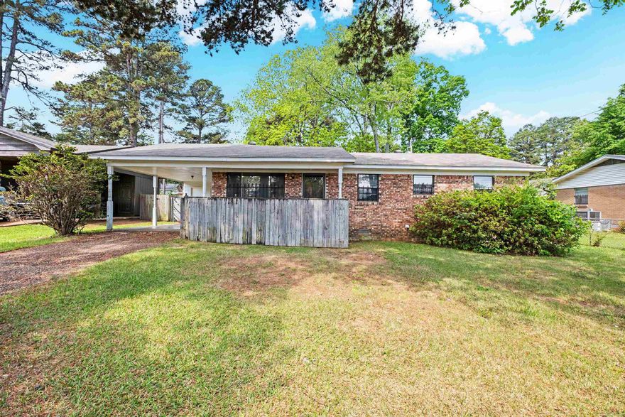 Investor Special! 3 bedroom, 1.5 bath all brick home with strong potential. Property is in probate—72 hour expiration required on all offers. Selling as-is, where-is, no repairs to be made by seller. Previous leak reported in kitchen; extent of damage is unknown. Roof is older with unknown age. HVAC replaced in 2024. Property also features a whole house generator. No Seller Property Disclosure (SPD) on file. Buyer to verify all information. See showing remarks for entry. Combo lock on carport door.