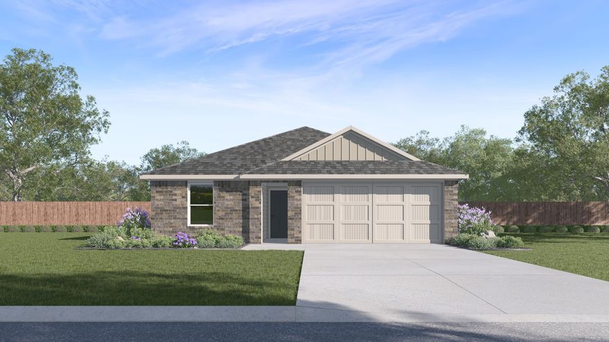 Charming Conway plan in Stone Canyon, located in Maumelle, Arkansas! These new construction homes feature modern finishes for comfortable living! Each home has LVP flooring throughout common areas and carpet in bedrooms and closets. In the kitchen and bathrooms, you’ll find beautiful quartz countertops. The primary bathroom features a walk-in shower and a quartz vanity! Each home will have 4-sides brick with Hardie® siding per plan. These homes come with a programmable thermostat! 10-year limited Homebuyer’s Warranty! All photos are stock photos, representative of plan only and may vary as built. Annual taxes is an estimate. Taxes are TBD. HOA dues TBD. The HOA annual fees are an estimate only since the actual amount has not been established.