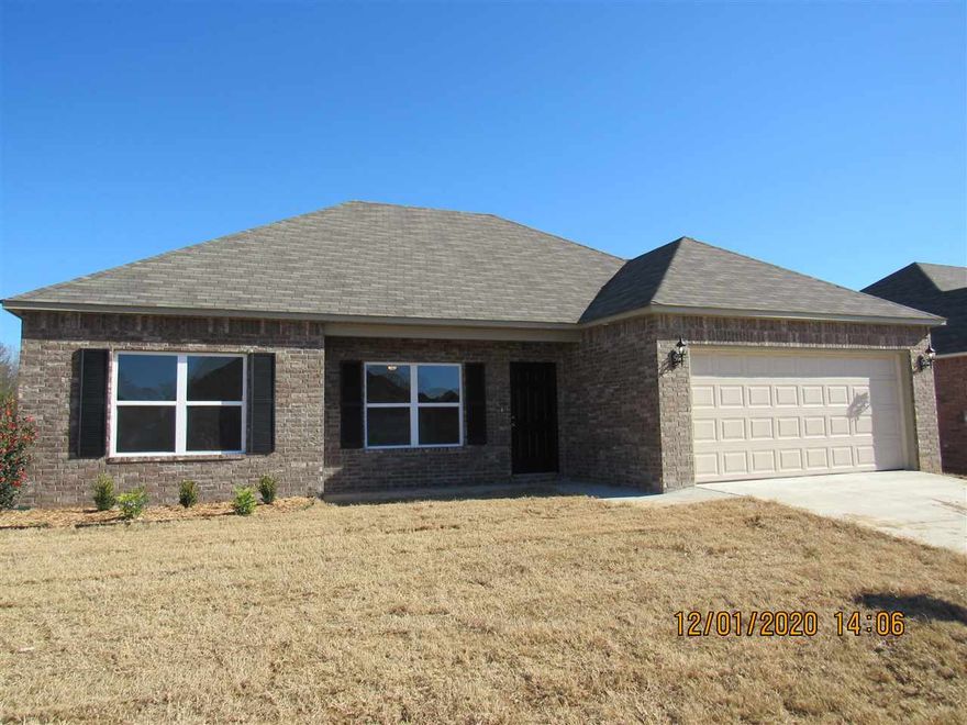 New Construction! 3 bedroom split plan home, laminate floors throughout main areas with carpet in bedrooms, all kitchen appliances including refrigerator, pantry, 2 inch faux wood blinds throughout, all electric on Conway Corp, 2 car garage. One small pet under 25 pounds negotiable with a non-refundable pet deposit.