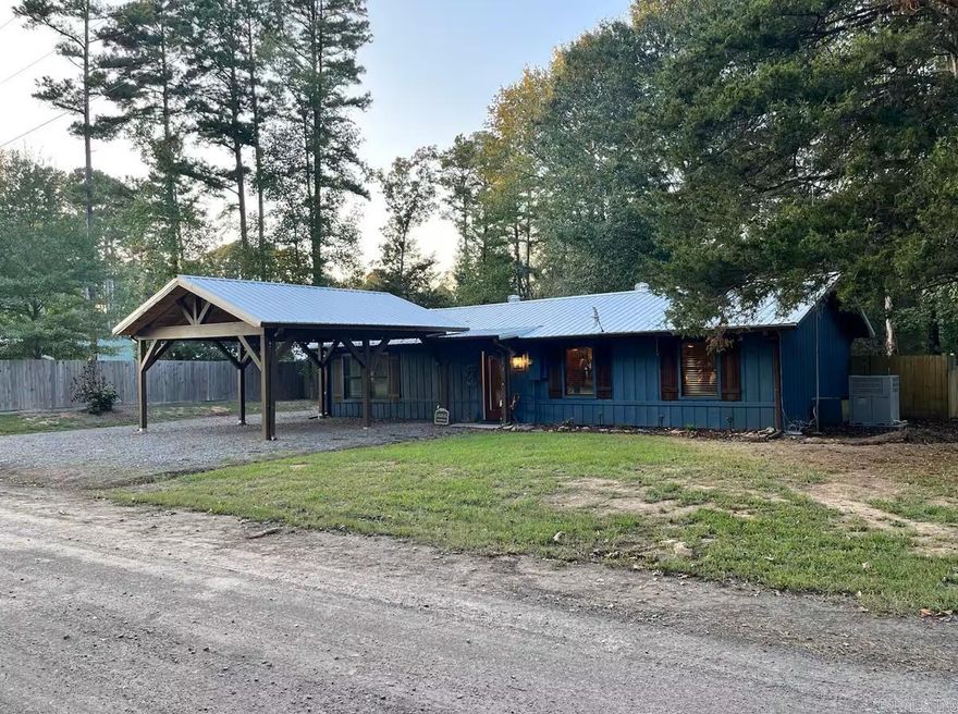 Location, Location, Location! No need to pay hundreds or thousands for a boat slip when you can launch free from your own neighborhood! it's a 3 minute walk or 1 minute golf cart ride to the launch and a fabulous place to watch the beautiful sunsets! Come check out this amazing, updated, welcoming cabin perfect for your new home near Greer's Ferry Lake! Just a few miles from Clinton! The kitchen has been updated with granite countertops  and all new appliances!! All of the wood accents create coziness and charm!. New state of the art HVAC, new water heater and new roof have been installed! Extend your cabin enjoyment on the back deck and around the fire pit. Enjoy watching deer walk through the back yard and behind the property. The lake invites you to enjoy family and friend time on the water making memories! The 3 bedroom, 2 bath lake home will include all furnishings and stocked items(except WiFi boosters) with a full price offer. Just bring your clothes!!