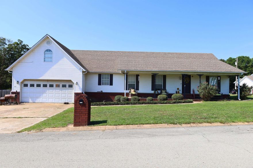 This fantastic home is ready for new owners! Boasting 3-4 bedrooms and two bathrooms, this property offers plenty of room to grow. Enjoy the fully fenced backyard with a wood privacy fence, covered deck, and above-ground pool—perfect for entertaining or unwinding after a long day. Inside, discover a split floor plan with a dual vanity sink in the primary bathroom, vaulted ceilings in the living room and dining area, and a convenient breakfast bar. Don't miss this wonderful opportunity—schedule your showing today!