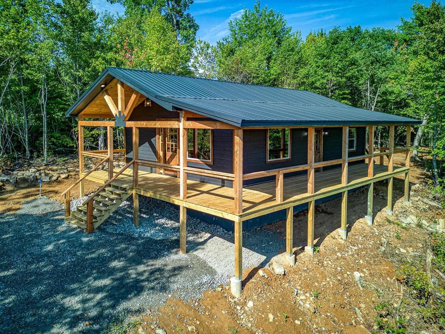 Whether you’re seeking a cozy year-round home or a peaceful getaway, this brand new 2 bed/1bath home offers the perfect sanctuary tucked away on a dead end road in Ozone Arkansas which is known for ample opportunities for outdoor activities like hiking, fishing, and exploring the natural beauty of the Ozarks. This stunning new construction cabin offers the perfect blend of rustic charm and modern comfort, with natural ambiance created by the all-wood interior that exudes classic cabin charm. Relax and take in the stunning views from your expansive wrap-around porch. Here is your chance to own your dream retreat in the Ozarks.
