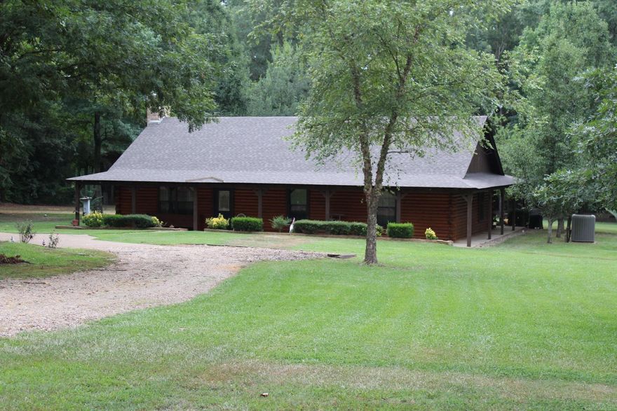 3 Bedroom, 2 full baths offers approx. 2076 sq. ft. of living space situated on approx. 3.4 acres.  Central air & heat & wood burning fireplace.