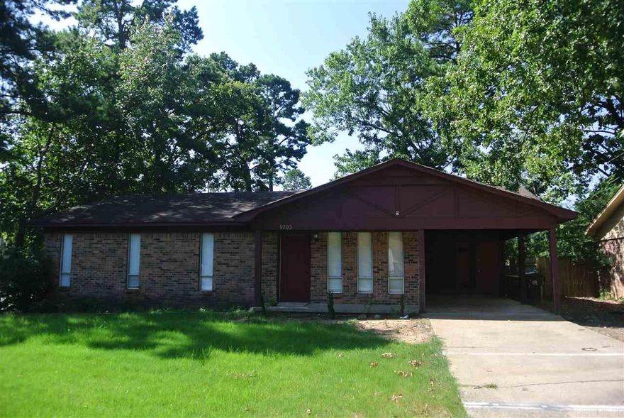 This three bedroom home has a lot to offer! It is close to major interstates, large hospitals, and lots of shopping! The large living room has three windows which allow tons of natural light. Dining room is large and can accommodate large families and entertain plenty! Home has hardwoods in living areas, tile in kitchen and baths, and carpets in bedrooms. Mini-blinds, ceiling fans, and washer/dryer connections are included, as well. Kitchen is equipped with refrigerator, stove/oven combo, and dishwasher.