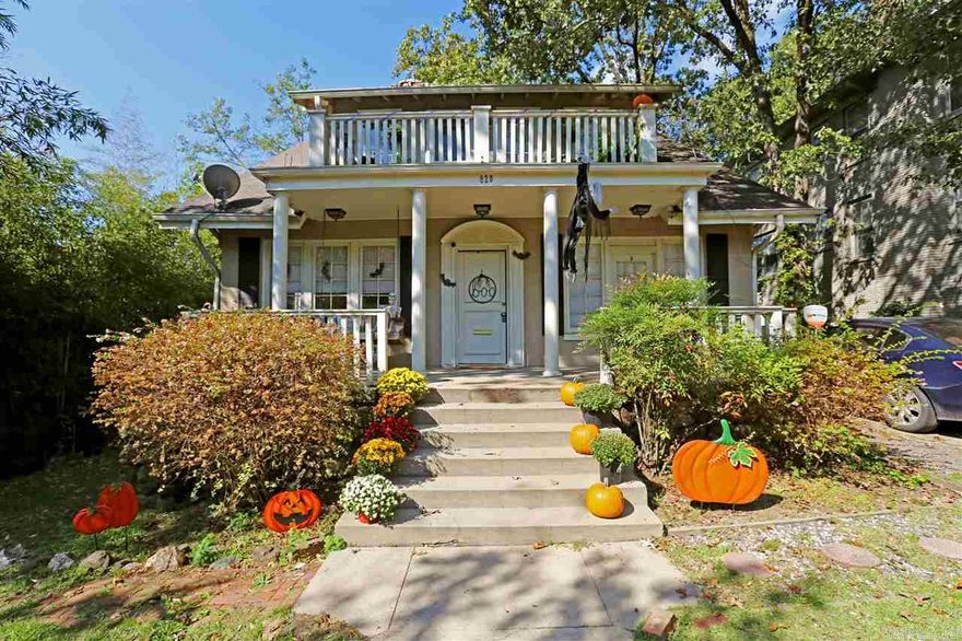 Duplex - Unit A is the downstairs portion and there is a shared driveway. Original hardwood floors with large bedrooms. 1 Living areas with tons of storage space. Furnished kitchen - stove, refrigerator, dishwasher