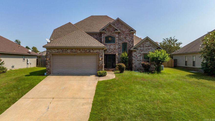 This home comes with PAID OFF solar panels! Boasting a generous 2,373 square feet of interior space, this freshly painted residence offers comfort, convenience, and style. As you step inside, you'll be welcomed by an abundance of natural light and a spacious open-concept design. The heart of the home lies in the well-appointed kitchen, featuring plenty of cabinets and ample counter space. It opens to the living room, making it the perfect spot for family gatherings and entertaining guests. A cozy fireplace adds warmth and charm to the living space. The home offers four spacious bedrooms, providing room for everyone. The primary suite is a serene retreat with an en-suite bathroom, offering a relaxing soaking tub, separate shower, and a walk in closet. The other three bedrooms are upstairs. Don't miss this opportunity to make this home your own. With its spacious interior, modern amenities, and fantastic location, it's the perfect place to create lasting memories. A flooring allowance is negotiable with acceptable offer!