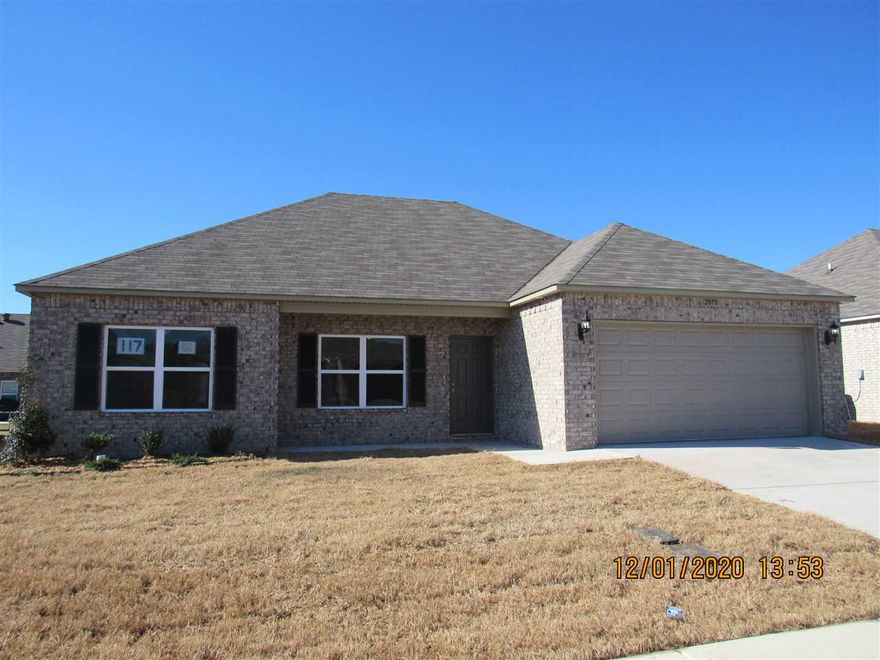 New Construction! 3 bedroom split plan home, laminate floors throughout main areas with carpet in bedrooms, all kitchen appliances including refrigerator, pantry, 2 inch faux wood blinds throughout, all electric on Conway Corp, 2 car garage. One small pet under 25 pounds negotiable with a non-refundable pet deposit.
