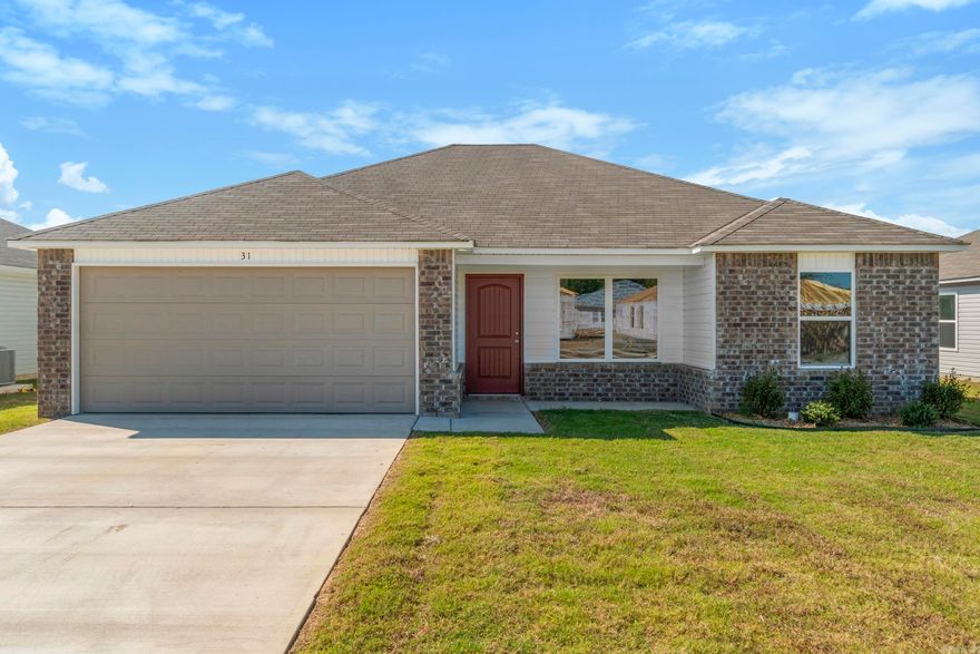 Embrace the allure of the lovely Lewis plan, distinguished by its inviting covered front porch and meticulously landscaped front yard that enhance its curb appeal. This home showcases an open floor plan, incorporating 4 bedrooms and 2 bathrooms, ensuring ample space for comfort and privacy. The spacious living room serves as a welcoming centerpiece for gatherings and relaxation. Enjoy seamless transitions into the beautiful dining area and kitchen, equipped with energy-efficient appliances, ample counter space, and a convenient pantry—perfect for preparing and savoring delightful family meals and snacks. Explore more about the Lewis plan today to envision how it can enrich your living experience with its functional design and charming aesthetics!  **SEE SHOWING REMARKS & AGENT REMARKS FOR IMPORTANT INFORMATION**