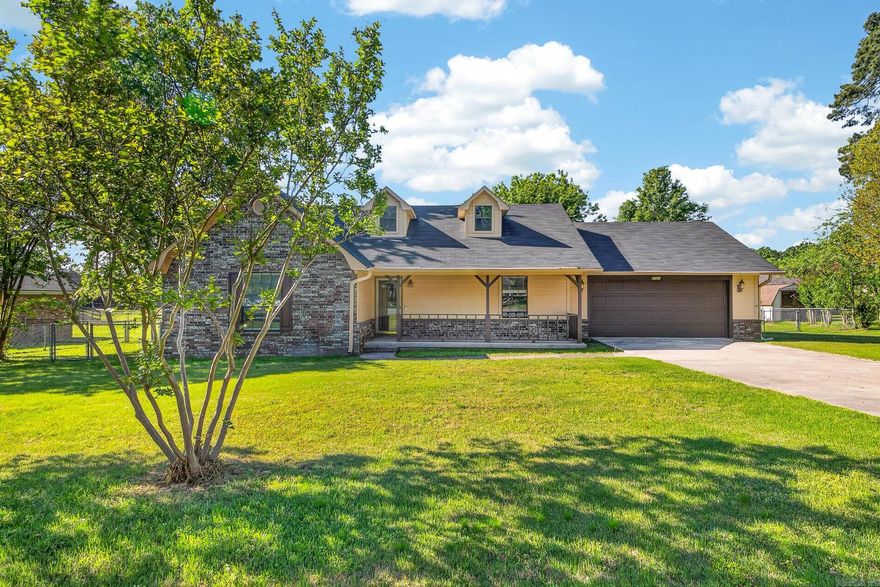 This is a cute 3BR 2BA home on large lot in great neighborhood in  Beebe. This home has been updated with new paint, countertops, bathrooms, HVAC, roof, fixtures and more! Also enclosed back porch that is 17x18 not included in the Square footage and a 11x20 Storage bldg. Home is ready for a new family. Take a look today!
