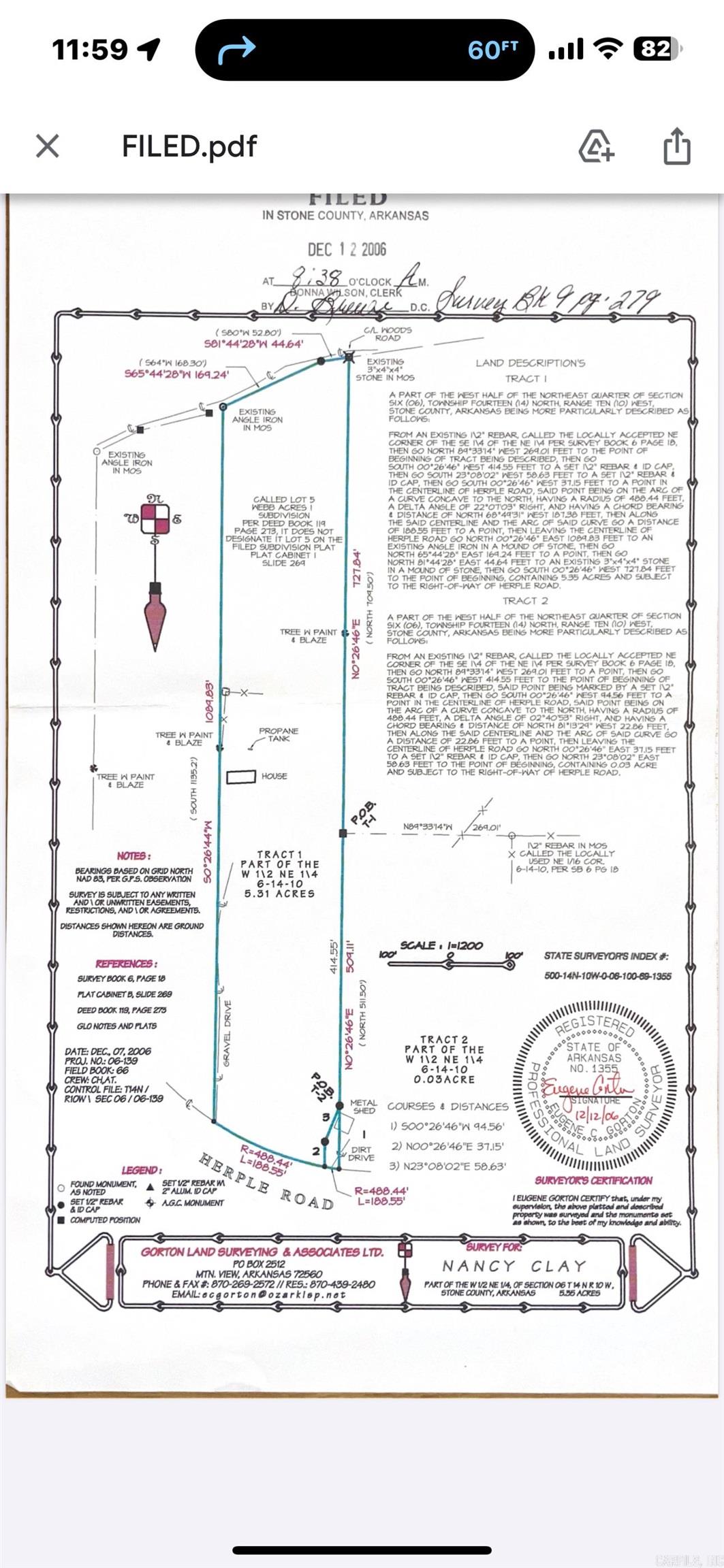 Metes & Bounds - Residential
