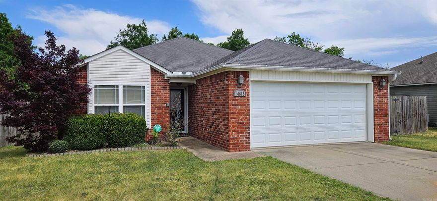 Newer 3 bedroom 2 bathroom home. NEW Paint throughout. Fenced back yard. Carpeted and tile floors. Dining area in kitchen. Separate laundry room with washer and dryer provided (owner doesn't maintain). Kitchen appliances furnished (stove, fridge, dishwasher, microwave). Ceiling fans, 2 in blinds, large walkin closet off master bedroom, 2 car garage, and back patio. Pets may be considered.
