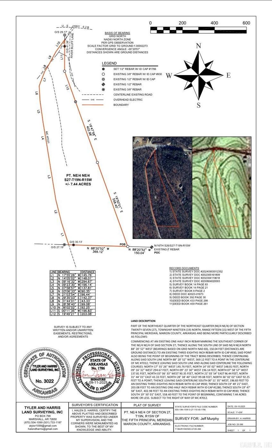 Build your dream retreat on 7.44 AC M/L of unrestricted land in Flippin, perched above the scenic town of Cotter. A private road is already cut through to the back, inviting you to explore the possibilities. Wildlife lovers will be thrilled by frequent visits from deer and turkey, and a seasonal creek adds a touch of serenity. Just minutes from the legendary White River, Big Spring Park, and public river access. Perfect for fishing, floating, or simply soaking in nature. Utilities are available, and a shared water well comes with a recorded agreement. Seclusion, adventure, and opportunity await and it could all be yours for $60,000.