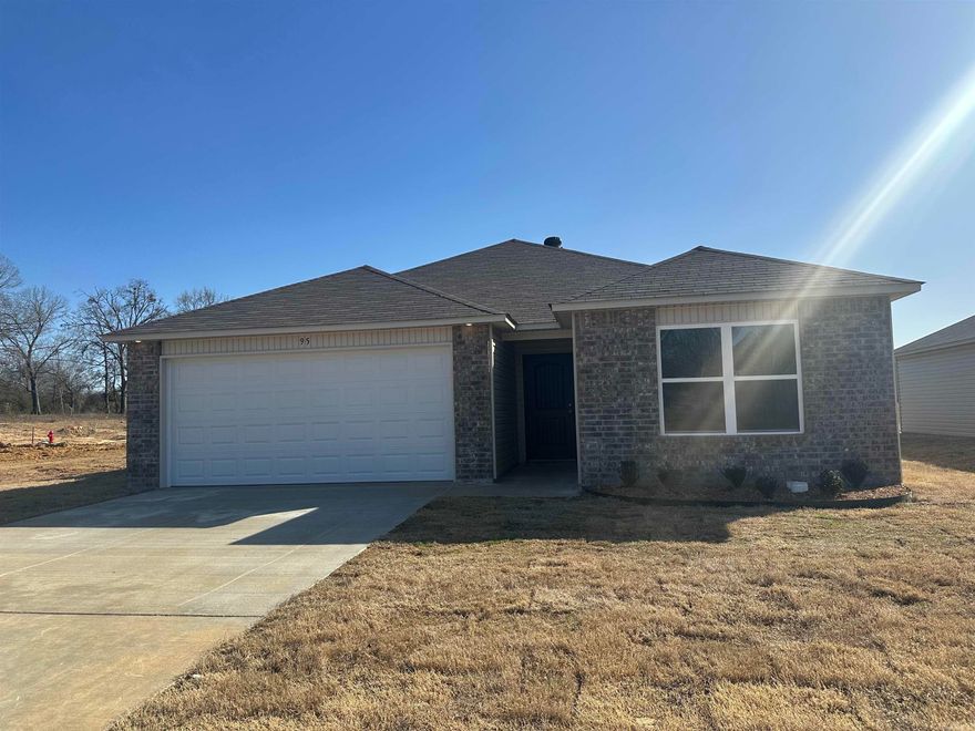 Taylor plan  Upgrades in this home: elongated toilets upgrade (2), plumbing faucet upgrade 2, added cable jack, crown on Kitchen cabinets, flush laminate bar top in Kitchen, Luxury Vinyl Plank flooring in wet areas and Living Room and adjacent hallways, raised ceilings in Living Areas per municipal requirements, Cheyenne style interior doors, baseboards level 2, LED disk lights in Kitchen, LED disk light in Master added over vanity, full sod, microwave hood in Kitchen, smooth top range.   PLEASE NOTE: The mailing address for this property is Cabot. The city that governs this neighborhood is Ward. The community is located in the Cabot School District.