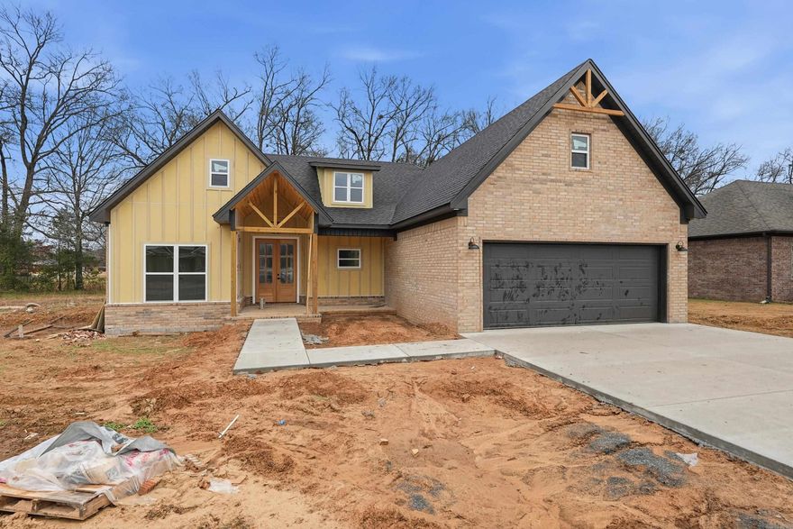 Beautiful home under construction in Morrilton. Agents, see attached documents to see the floor plan and finishings