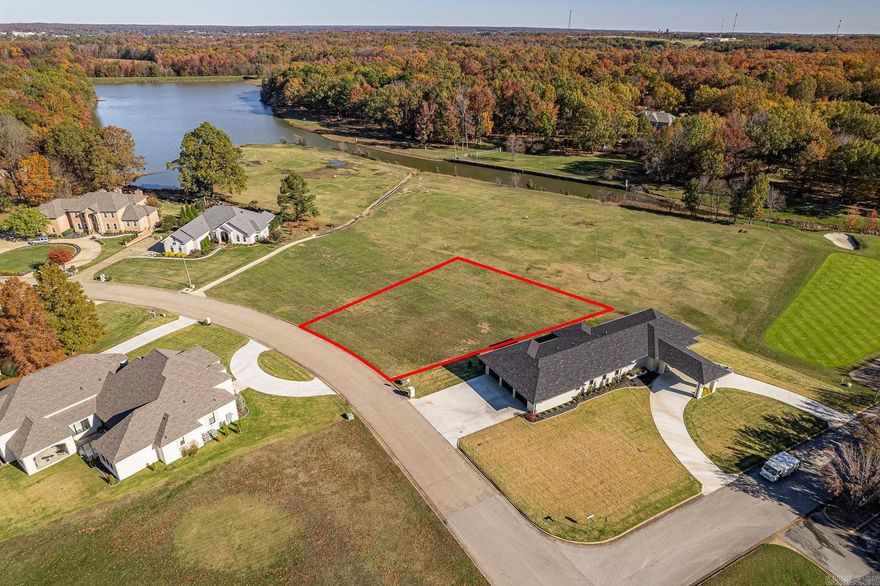 This exceptional .54 acre lot offers the perfect canvas for your dream home in the highly sought-after RidgePointe Country Club community. Located in Jonesboro's most prestigious neighborhood, this lot boasts breathtaking views of the scenic driving range, providing a serene and picturesque setting. Enjoy the luxury of being just a short walk from the clubhouse, where you'll have access to world-class amenities, including golf, dining, tennis, swimming, and social events. Don't miss the opportunity to build your ideal home in this exclusive, golf course neighborhood.
