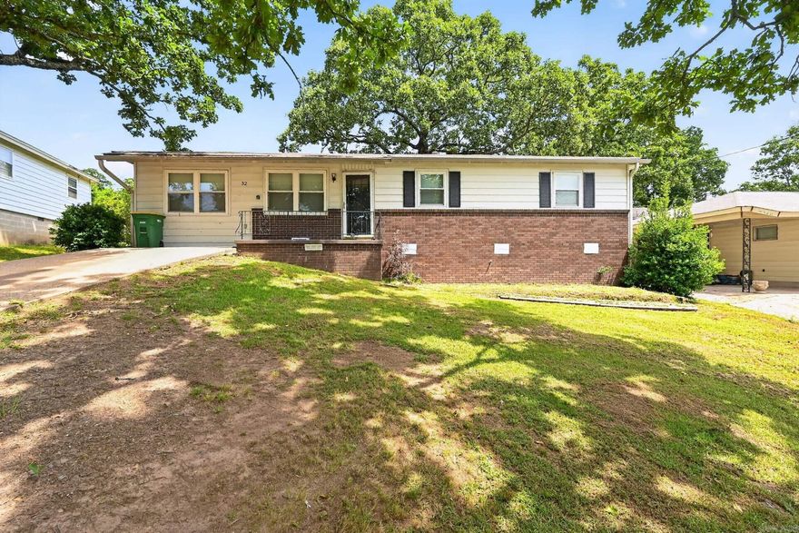 Charming 3-bedroom, 2-bath home nestled in an established North Little Rock neighborhood. This inviting property features a comfortable layout with spacious living areas, natural light throughout, and a functional kitchen with ample cabinet space. The primary bedroom includes a private bath, while the additional bedrooms offer versatility for guests, office space, or hobbies. Enjoy relaxing or entertaining in the generous backyard with plenty of room for outdoor activities. Conveniently located near schools, shopping, dining, parks, and major roadways, offering easy access to everything North Little Rock has to offer. Whether you're looking for a place to call home or to expand your portfolio, this property offers comfort, convenience, and potential.