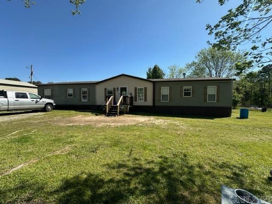 Adorable home on TWELVE acres!! Welcome to the "country" and the serenity it offers. Need a lot of space? This home has 4 bedrooms and 2 living rooms.