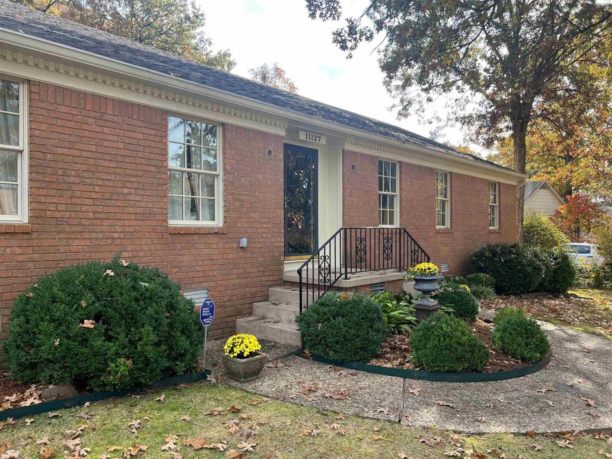 Experience classic charm and modern comfort in this well maintained 3 bed, 2 bath traditional home nestled in desirable Pleasant Valley. Near upscale dining and shopping, this one-story brick home features a flexible floor plan, perfect for everyday living and entertaining. With an updated kitchen, SS appliances, newer roof, HVAC, ductwork and generator make this home a standout. Attached storage rooms are large enough to accommodate many possibilities. The backyard is a beautifully landscaped and provides a serene escape for relaxation or outdoor gatherings. Don't miss the opportunity to make this charming property your own.