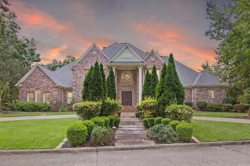 Step into luxury in the heart of Chenal Valley with this grand residence featuring 5 bedrooms, 6 full baths, and 1 half bath across approximately 8,000 sq ft of exquisitely designed living space.  From the moment you arrive, you'll appreciate the impeccable curb appeal, mature landscaping, and architectural elegance. Inside, discover expansive formal and informal living areas, a gourmet kitchen with high-end appliances, multiple entertaining wings, a private master suite retreat, and secondary suites with en-suite baths. Thoughtful design ensures privacy, flow, and functionality throughout.  Set within the highly desirable Chenal Valley corridor, this home benefits from proximity to elite amenities like the Chenal Country Club with its championship golf courses, the upscale Promenade at Chenal offering shopping, dining, and entertainment, and the scenic Wildwood Park for the Arts, known for its gardens, trails, and cultural events. The Chenal community is renowned for its prestige, accessibility via Chenal Parkway, and close proximity to West Little Rock’s best schools, dining, and business districts.