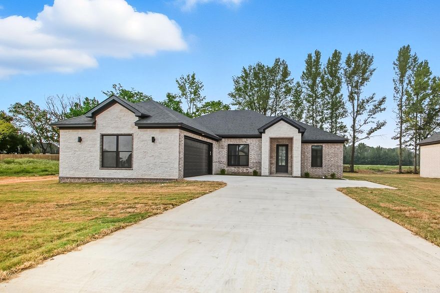 New construction in Copper Moon Estates! This 4 bed, 2 bath, 1,780 sq ft home offers modern upgrades & energy-efficient features to keep utility costs low. Open floor plan w/tall ceilings, crown molding & formal entry. Luxury vinyl flooring throughout (no carpet). Spacious kitchen w/granite countertops, breakfast bar, & stainless appliances opens to living area w/cozy wood-burning fireplace. Primary suite features a walk-in shower, dual vanity, & oversized closet. Energy-efficient details include the walls being spray foam insulated, air duct foam insulated, Low-E windows, radiant barrier roof, & higher efficiency air conditioning. Exterior boasts a fully fenced backyard w/covered patio, perfect for entertaining, plus a 2-car garage. Located on a .31-acre lot in the Cabot School District, near schools, shopping, amenities, & just minutes from Hwy 38 for easy commuting. Also includes builder’s 1-year warranty. Schedule your showing today. Don’t miss your chance to call this beautiful new home yours!