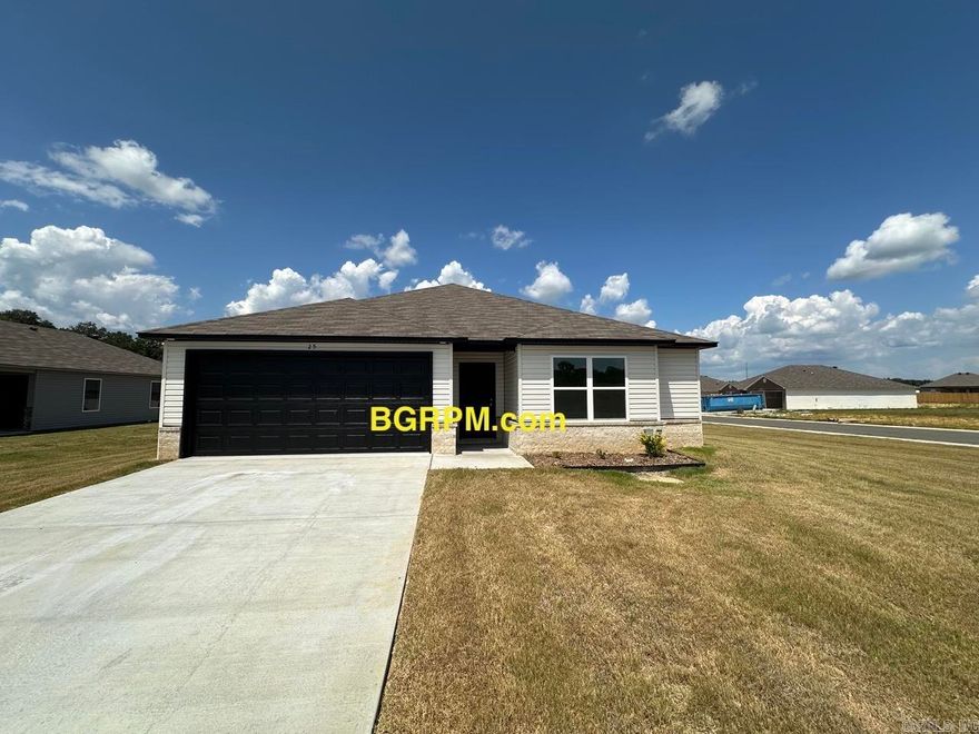 Brand new construction for rent now! Apply on our website at BGRPM.com