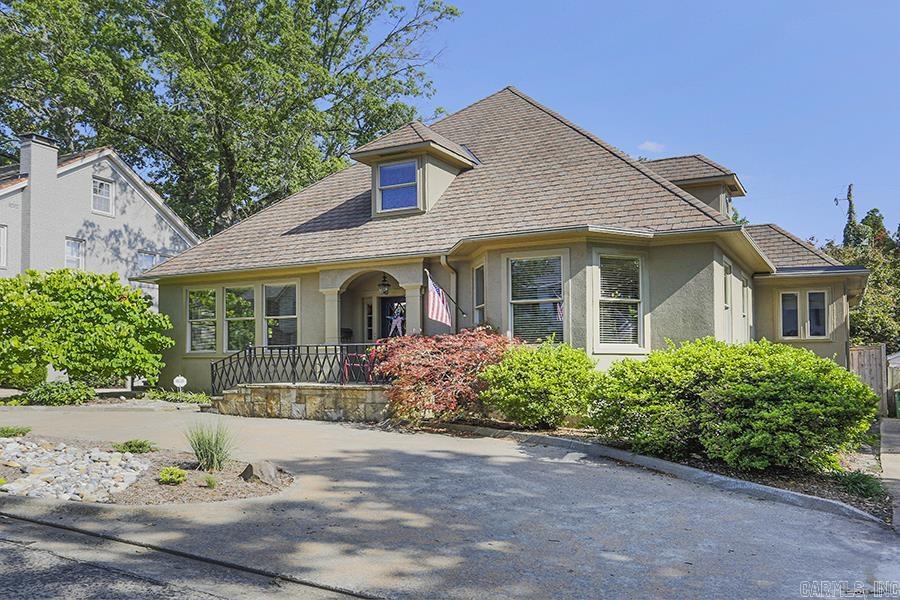 Super opportunity to live in Prospect Terrace at this price point! Built in 1927 & designed by Max Mayer, this classic Heights home has every bit of charm with which it was originally built including high ceilings, a gracious center hall, & generous room sizes. But it also has stunning updates including a fantastic remodeled kitchen, gorgeous main level primary suite with luxury bath, expansive covered back deck overlooking a salt water pool, & a spacious (heated & cooled) garage/workshop. At this wonderful home, you'll also find abundant storage, stone porches surrounded by iron railings, lovely landscaping, & convenient circle drive offering additional parking. Meticulously maintained, this sophisticated patio home in the Heights offers a rare opportunity to live in this very desirable location! Zoned for and easily walkable to Forest Park! See agent remarks.