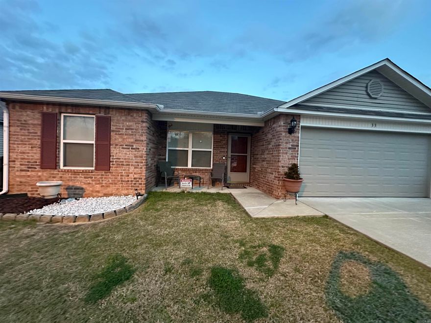 Welcome to 33 Avant Garde Dr., Little Rock, AR 72204! This spacious 3-bedroom, 2 bath home offers comfort, style, and room to grow. Step inside and enjoy the open feel enhanced by modern recessed lighting that adds a bright, updated touch throughout the main living areas. The generous layout provides plenty of space for relaxing or entertaining.  One of the standout features is the extended backyard slab addition; a rare bonus that expands your outdoor living possibilities. Set up a grill for weekend cookouts, add a stylish outdoor furniture set for lounging, or create a full patio dining space for hosting family and friends.   If you’re looking for a well-sized home with thoughtful updates and extra outdoor space, this property is a must-see. Schedule your showing today and see why 33 Avant Garde Dr. is the perfect place to call home!