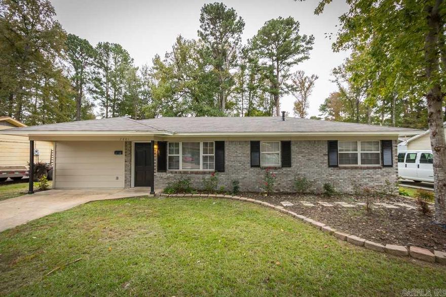 4BD home in Southwest Little Rock. The lease for this is property is for 18 months and income has to be three times the amount of rent unless you have a housing voucher.