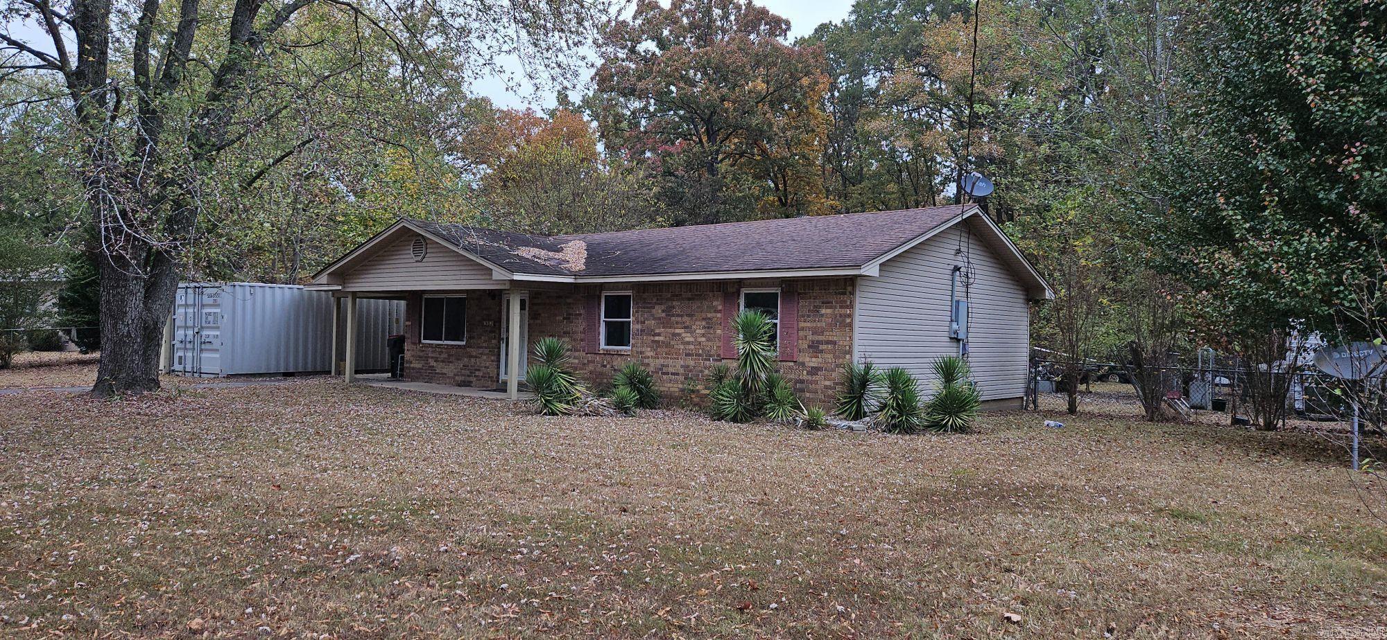 Under contract before listed- 3 bdrm, 1 1/2 bath on almost half an acre. New flooring, paint & roof. 30x30 powered shop. Fully fenced.