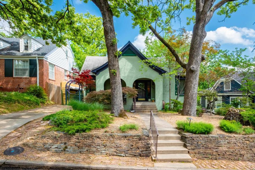 This charming Hillcrest bungalow blends timeless character & thoughtful updates, offering a warm & inviting retreat in one of Little Rock's most desirable neighborhoods.  The 2BR/2.5BA layout is functional, flexible and relaxing, with comfortable living spaces designed for easy entertaining.  Natural light from the sunroom fills the home, highlighting its cozy yet refined atmosphere. Upstairs, a versatile bonus room adds even more value- perfect as a third room, creative studio, office or additional storage space depending on your needs. Step outside to find a truly exceptional Zen inspired Japanese garden that transforms the backyard into a private sanctuary. Thoughtfully designed with balance and serenity in mind.  Every element works in harmony to create a calming, meditative atmosphere.  Tucked within the wall of this special gardensare hidden treasures and special design elements that make it truly unique. This Hillcrest bungalow offers not just a home but a lifestyle. This is a rare find!