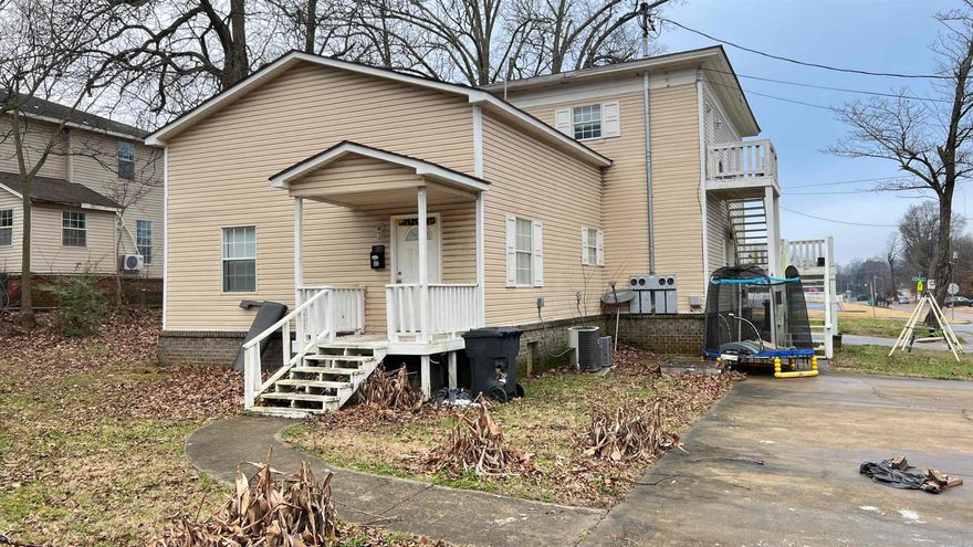 4 unit apartment building, fire damaged...selling as is