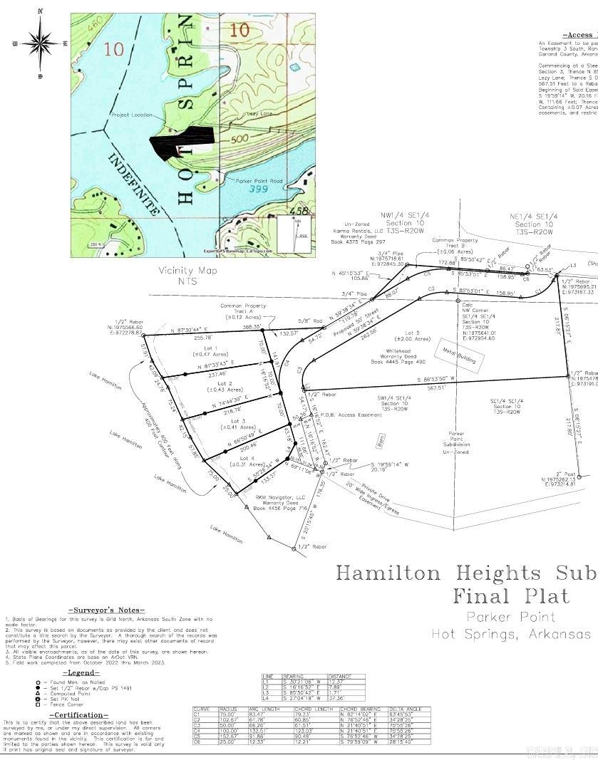 Lake Hamilton Heights - Land