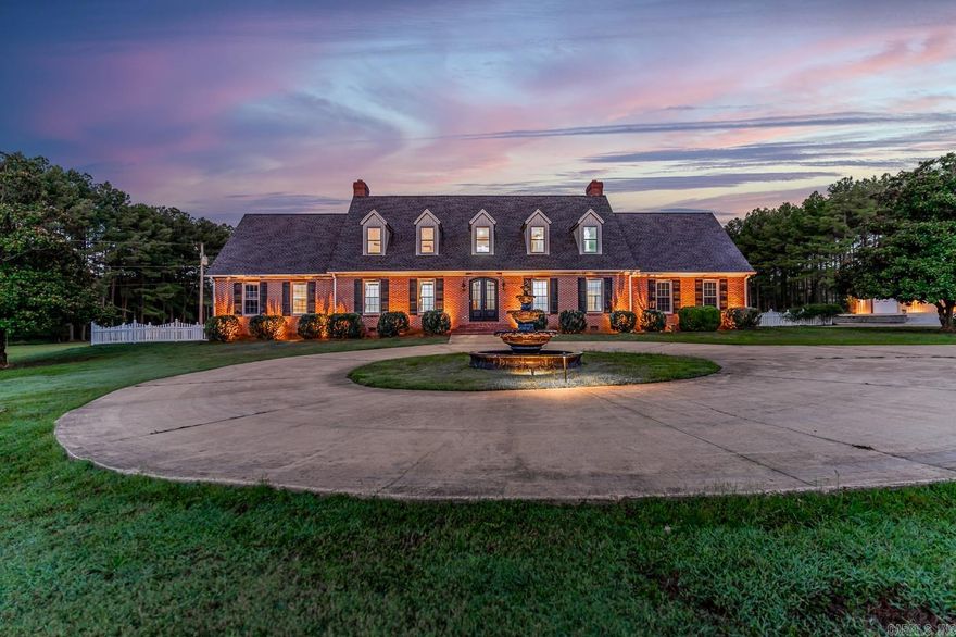 Welcome to Market 4926 Peachtree Ave. of the McDaniel's Addition of Jonesboro, AR within the Brookland School District. A grand estate featuring an updated 4,288 sf Georgian Colonial, 12.80 +/- acres of beautifully landscaped and wooded grounds, a stocked pond with dock, in-ground pool & cabana with outdoor kitchen, bubbling creek, 70 x 50 wired & plumbed shop with RV parking, additional detached 2 car garage, circle drive with fountain, and a family of deer that are frequent visitors to the property. Updates to the property include: septic system, exterior lighting, flooring, tankless water heater, pool liner, generator and more. Conveniently located within minutes of favorite local amenities such as NEA Baptist Memorial Hospital, Arkansas State University and a variety of dining & retail establishments. Unique by design, this property offers the peace and quiet of seclusion with the accessibility of the city close by. You'll not find a property such as this in Northeast Arkansas. Move-in ready and not a detail spared. Our market is hot with Buyers looking for properties with common acreage and amenities.  Call today for your private tour of this prime piece of real estate.