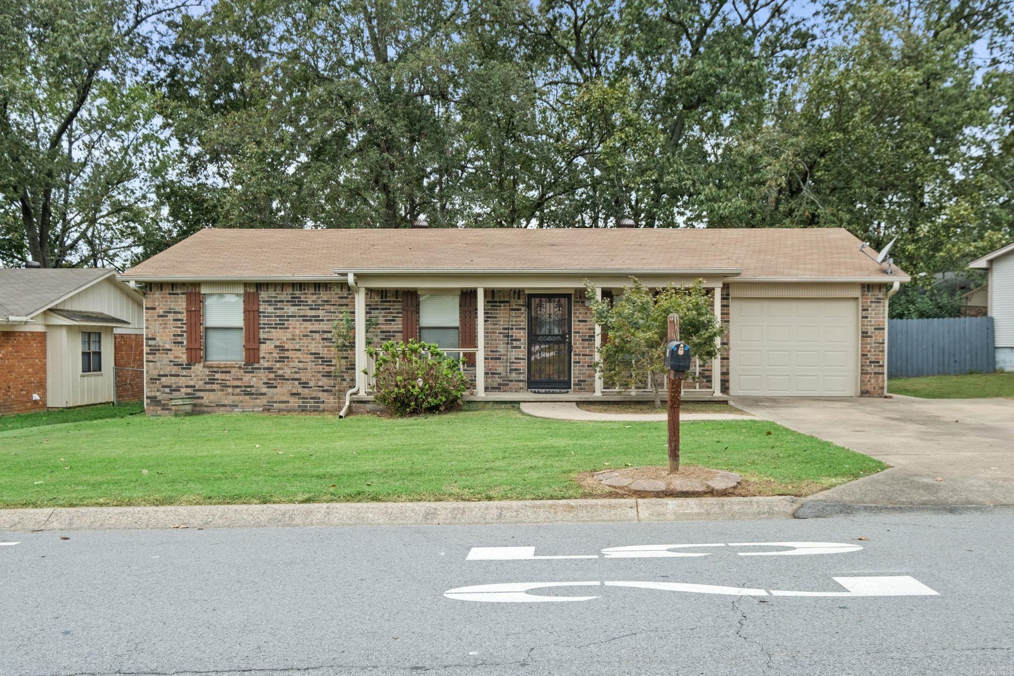 Introducing your potential new abode on Autumnbrook Circle in the heart of Sherwood! This 3-bedroom, 2-bathroom home offers a cozy 1,245 square feet of living space.  You will enjoy the spacious laundry room and all electric utilities.  There is brand new carpet throughout giving it that crisp clean feel!  Nestled in a friendly community, this house invites you to imagine sipping your morning coffee or hosting lively game nights in its welcoming confines. It also boasts of a lovely flat back yard with a 10X12 metal storage building. Meanwhile, fitness enthusiasts will revel in having the Bill Harmon Recreation Center just around the corner, offering up ample facilities to keep your workout routine fresh and exciting. PLEASE SEE AGENT REMARKS!