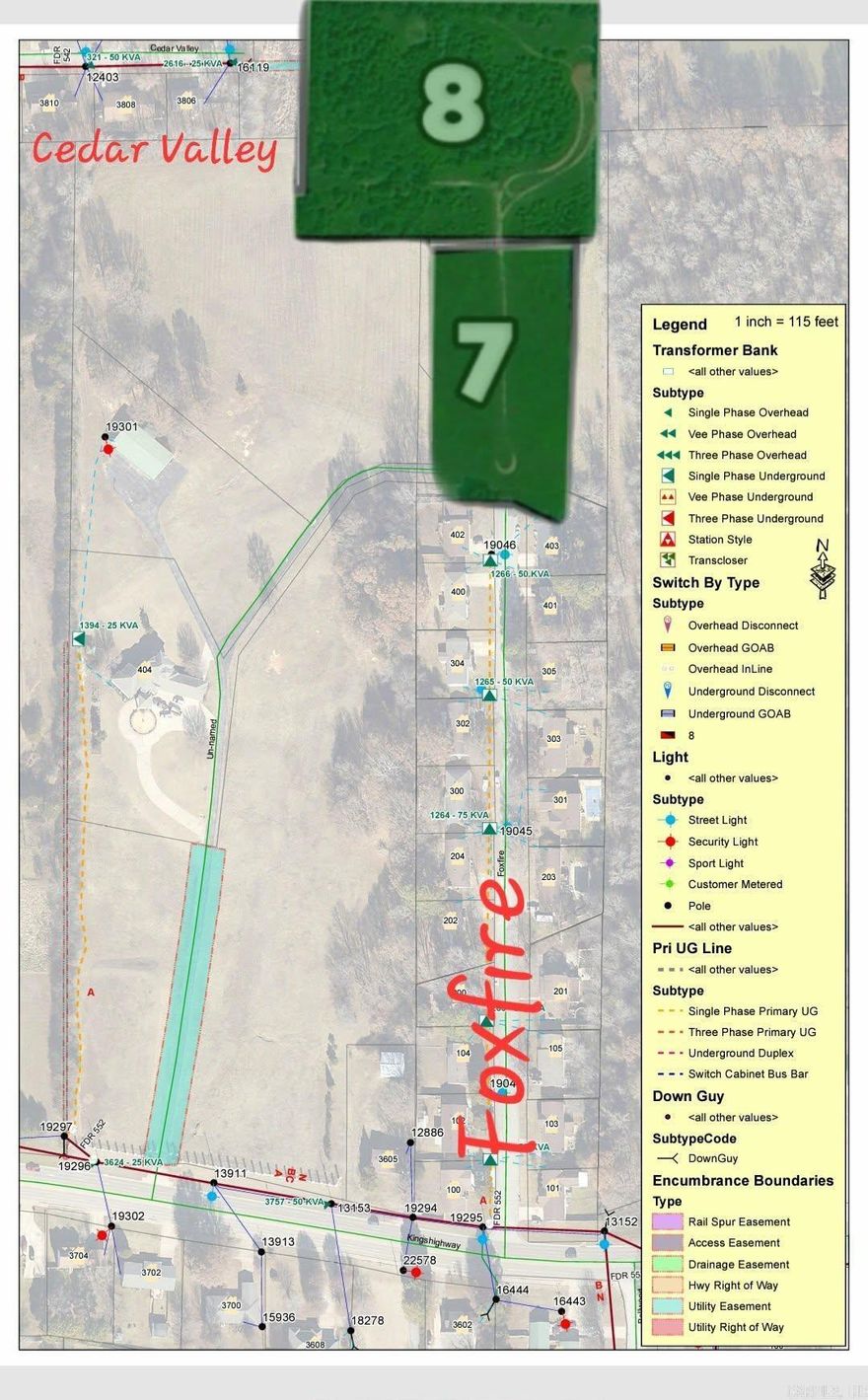 6.02 acres +/- raw land that attaches to cedar valley