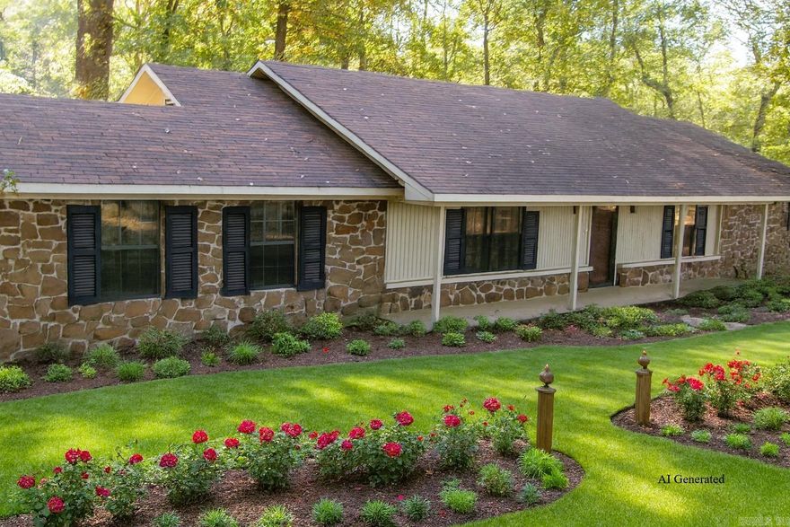 This beautiful custom-built home sits in a prime location on a quiet street just minutes from UAM, public schools, doctors’ offices, and the hospital. Nestled on 6.94 shady acres, it offers large rooms with plenty of space and comfortable living throughout. Enjoy peaceful mornings or relaxing evenings on the large back deck, where you can watch deer wander through the backyard. The property also features a natural artesian spring—an uncommon and charming bonus that enhances the serene setting.