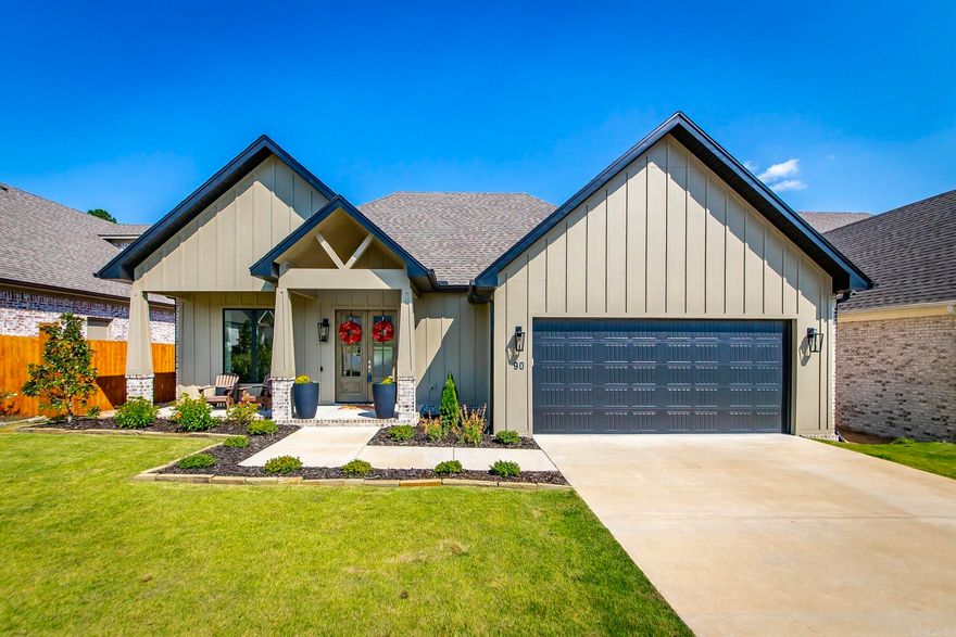 Modern Comfort Meets Everyday Warmth. Step inside this stunning 2023-built home offering the perfect blend of sleek modern design and inviting, homey comfort. With 3 bedrooms and 2.5 baths, this thoughtfully designed layout features split bedrooms for added privacy and flexibility.   High-end upgrades flow throughout, from the stylish finishes to the spacious open living areas—one of which can easily serve as a home office, media room, or play space. The heart of the home opens to a covered back porch that’s perfect for entertaining or relaxing while you catch the game on a fall afternoon.  The fully fenced backyard creates a private retreat for pets, play, and gatherings. If you’ve been looking for a newer home with character, warmth, and modern touches in West Little Rock—this is it.