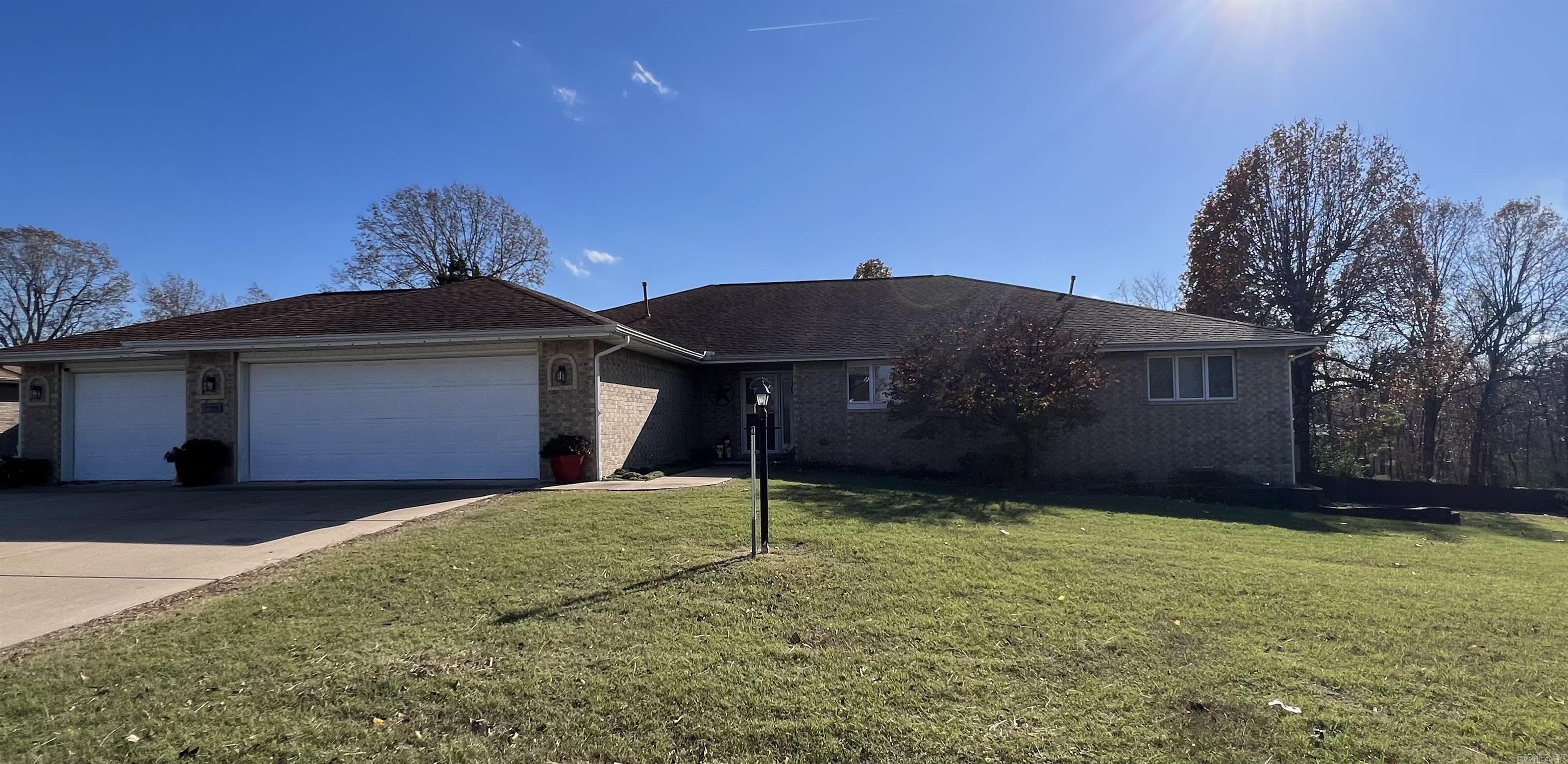Highly desirable Northpointe Subdivision, close to NORFOLK LAKE! Meticulously maintained 3 bedroom 3 bath home! It has so much to offer including approx 2253 sq ft of open concept design, gas fireplace, beautiful kitchen/granite countertops, pantry closet, and a beautiful bay window! There are TWO primary bedrooms with EN-SUITES with sliders to the sunroom. This home has beautiful hardwood and tiled floors. Enjoy spending time in the SUNROOM with an abundance of natural light, and it also has a wood burning stove. The large fenced in back yard is an OASIS! There's an abundance of flowers, garden spots, raised garden beds, and beautiful flowering trees! The covered patio has an outdoor kitchen and is a great place to unwind and enjoy the outdoors. There's also a pergola, and a water feature! In addition this home has a WHOLE house GENERATOR, tray ceilings, sky lights, water purifier system (kitchen), and a water softener! The 3 car garage has an EXTRA HOBBY room! Roof replaced 2016 and air conditioner (2017). Live the GOOD LIFE in the beautiful Ozark Mountains! Located just outside city limits close to local businesses , and medical services. There's a lot here waiting for YOU!