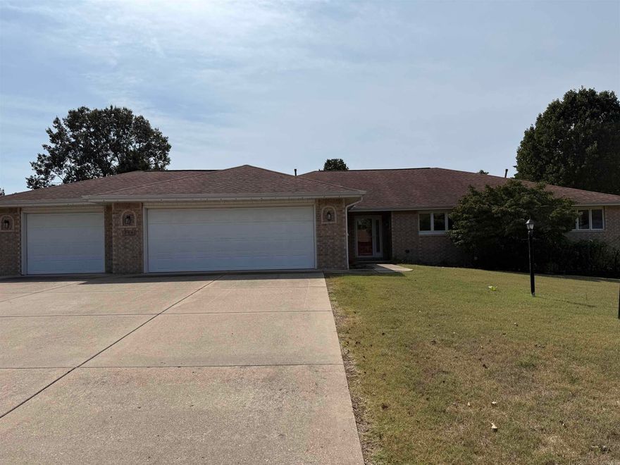 Immediate possession! Whole house generator! Two primary suites! Meticulously maintained! Level yard!  Northpointe Subdivision, close to NORFOLK LAKE!  This home has so much to offer, 3 bedrooms 3 baths, 3 car garage, and approx 2533 sq ft! Open concept design, gas fireplace, beautiful kitchen/granite countertops, pantry closet, and a beautiful bay window! There are TWO primary bedrooms with EN-SUITES  with sliders to the sunroom. This home has beautiful hardwood and tiled floors.  Enjoy spending time in the SUNROOM with an abundance of natural light, and it also has a wood burning stove. The large fenced in back yard is an OASIS! There's an abundance of flowers, garden spots, raised garden beds, and beautiful flowering trees! The covered patio has an outdoor kitchen and is a great place to unwind and enjoy the outdoors. There is a pergola, and area for a coy pond! In addition this home has a WHOLE house GENERATOR, tray ceilings, sky lights, water purifier system (kitchen), and  a water softener! The 3 car garage has an EXTRA HOBBY room! Roof replaced 2016 and air conditioner (2017). Live the GOOD LIFE in the beautiful Ozark Mountains! Located just outside city limits.