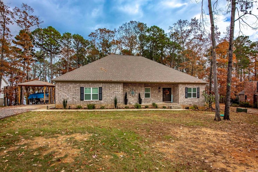This home was built in 2023, NEW. The location is very desirable & the Neighbors do look out for each other...Easy walk to the Water. Back porch is to die for & only a few steps to the fire pit for a relaxing night. Carport does convey. You will not find a better built home!!!!! The home has 6" walls & 9' ceilings thru-out, walls are Foam insulated.