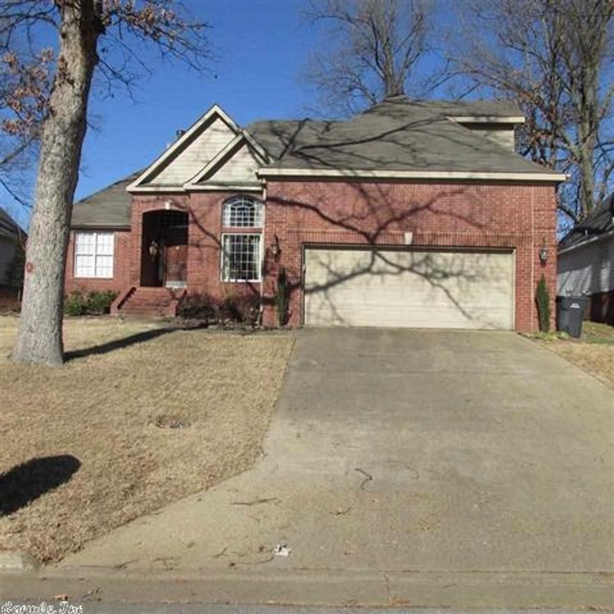 This beautiful home is nestled down a quiet street in a great neighborhood. The outside features all brick, 2 car garage, landscaping, & wood privacy fencing. Inside you will find an extremely well maintained home. This 4 bedroom 3.5 bath home has tall ceilings, open spacious layout with gorgeous fireplace in family room. The large eat in kitchen offers arched doorways, custom cabinetry with plenty of counter and cabinet space. The Master Suite is very large and has jet tub, separate shower, walk in closet